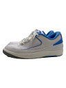 【中古】NIKE◆エアジョーダン2 レトロロー ユニバーシティブルー/26cm/DV9956-104/ローカットスニーカー【シューズ】(4)