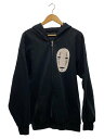 【中古】00s/千と千尋の神隠し/ジップパーカー/L/コットン/BLK/プリント//【メンズウェア】