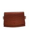 【中古】LOUIS VUITTON◆サンチュール・ティルシット_エピ_BRW/レザー/BRW/無地【バッグ】