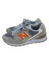 【中古】NEW BALANCE◆ニューバランス/MRL996JD/22.5cm/GRY/スウェード【シューズ】