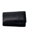 【中古】GUCCI◆キーケース_マイクログッチシマ/フェイクレザー/BLK/メンズ【服飾雑貨他】(4)