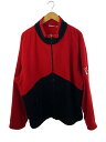 【中古】Marlboro◆フリースジャケット/XL/ポリエステル/RED【メンズウェア】(4)