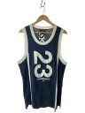 【中古】NIKE◆Engineered Basketball Jersey/タンクトップ/S/レーヨン/BLK/AT9781-010【メンズウェア】