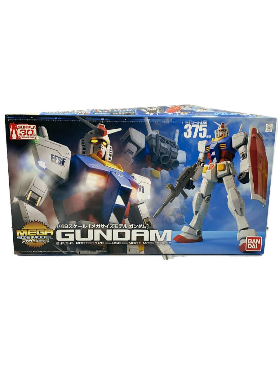 【中古】BANDAI◆メガサイズモデル/1/48スケール/GUNDAM/プラモデル/ガンプラ//【ホビー】