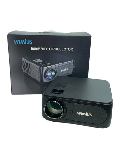 【中古】プロジェクター/K8/WIMiUS/1080P VIDEO PROJECTOR/ブラック/リュック付き【家電・ビジュアル・オーディオ】 【中古】プロジェクター/K8/WIMiUS/1080P VIDEO PROJECTOR/ブラック/リュック付き【家電・ビジュアル・オーディオ】