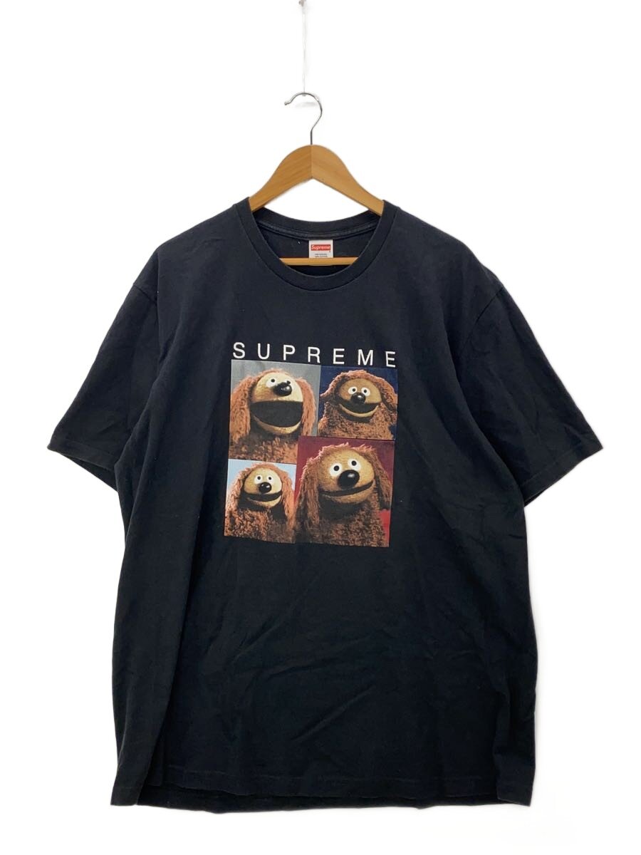 【中古】Supreme◆カットソー/XL/コットン/BLK/Rowlf【メンズウェア】