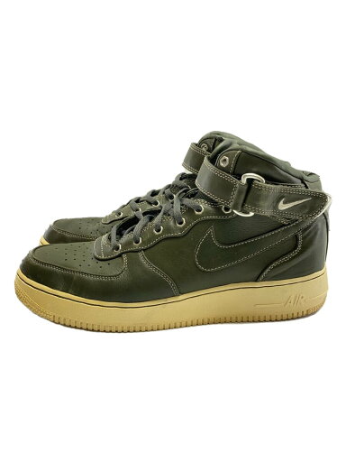 【中古】NIKE◆AIR FORCE 1 MID 07 PRM/カーキ/487991-300/27.5cm【シューズ】 【中古】NIKE◆AIR FORCE 1 MID 07 PRM/カーキ/487991-300/27.5cm【シューズ】