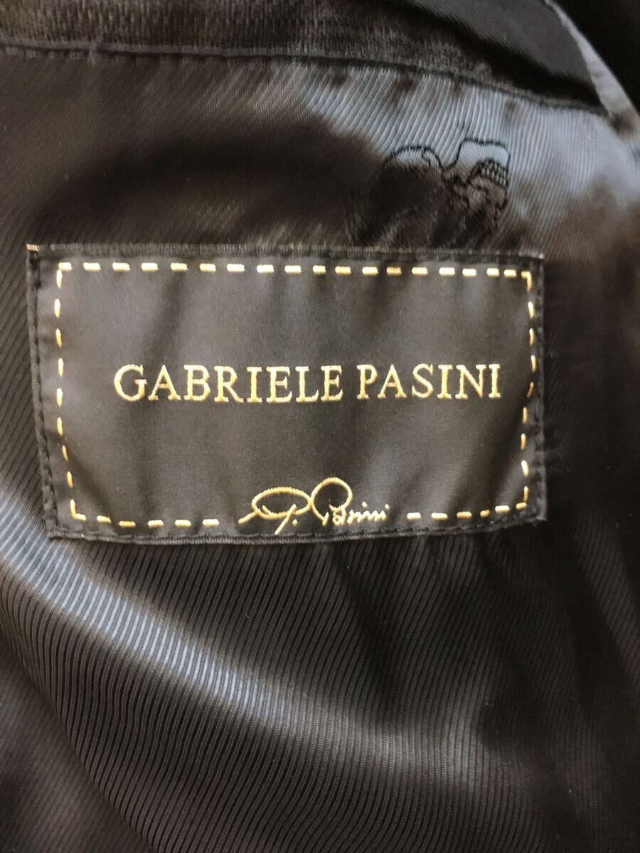 【中古】GABRIELE PASINI◆ジャケット/S/ウール/BLK/表面に綿の粒有【メンズウェア】 3