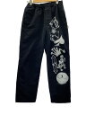 【中古】STUSSY◆Airbrush Icon Beach Pant/S/