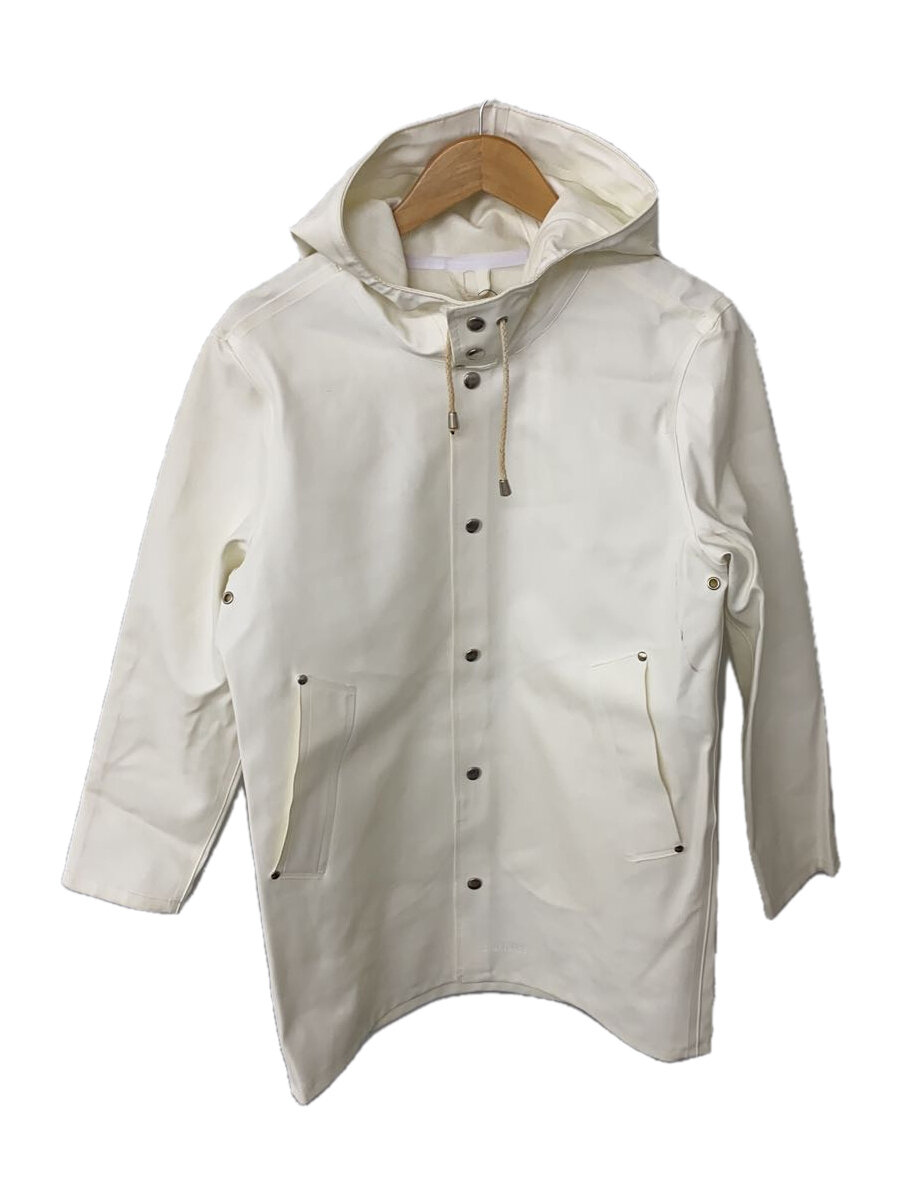 【中古】STUTTERHEIM◆コート/--/--/WHT/無地【メンズウェア】