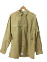 DESCENDANT◆PANAMA FISHING LS SHIRT/長袖シャツ/3/コットン/BEG