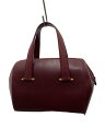 【中古】Cartier◆ボストンバッグ/レザー/BRD【バッグ】
