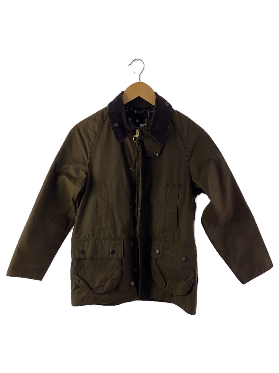【中古】Barbour◆ジャケット/XL/コットン/BRW/無地//【レディースウェア】