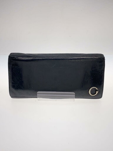 【中古】GUCCI◆Long Wallet/長財布/レザー/ブラック/無地/メンズ【服飾雑貨他】 【中古】GUCCI◆Long Wallet/長財布/レザー/ブラック/無地/メンズ【服飾雑貨他】