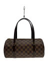 【中古】LOUIS VUITTON◆1)パピヨン30_ダミエ・エベヌ_BRW/PVC/BRW//【バッグ】