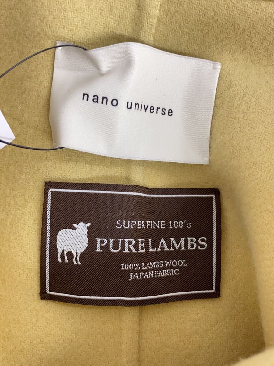 【中古】nano universe◆コート/S/ウール/YLW/無地/669-4211301【レディースウェア】 jumblestore-38557384 2nd STREET 楽天市場店 サンプル画像3