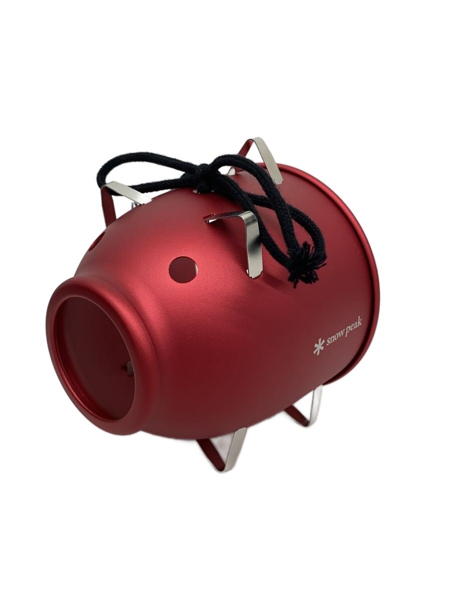 【中古】snow peak◆アルミ蚊取り豚ミニ レッド/RED/FES-0787-1-RD【スポーツ】