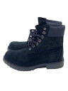 【中古】Timberland◆レースアップブーツ/25cm/BLK/スウェード/TB0A2P6WW06【シューズ】