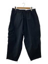 【中古】TIGHTBOOTH PRODUCTION◆24AW/3 Layer Ballon Pants/バルーンパンツ/XL/ポリエステル/BLK【メンズウェア】