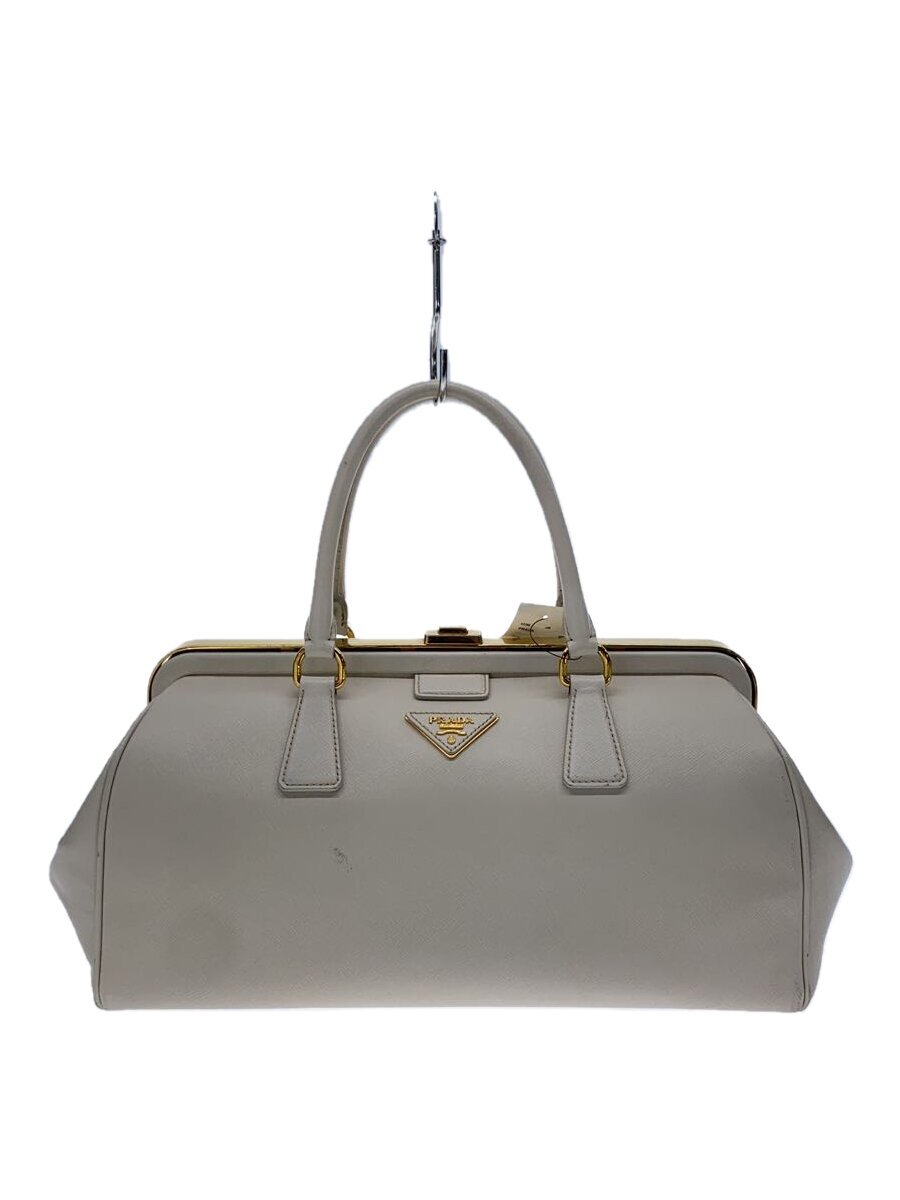 PRADA - 【中古】PRADA◆ハンドバッグ/--/IVO【バッグ】