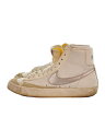 【中古】NIKE◆BLAZER MID 77_ブレザー ミッド 77/24cm/WHT/ホワイト/白【シューズ】(4)