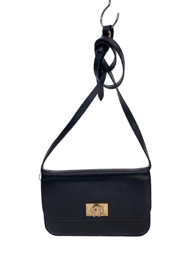 【中古】FURLA◆ショルダーバッグ/--/BLK/EAW4ACO【バッグ】 【中古】FURLA◆ショルダーバッグ/--/BLK/EAW4ACO【バッグ】