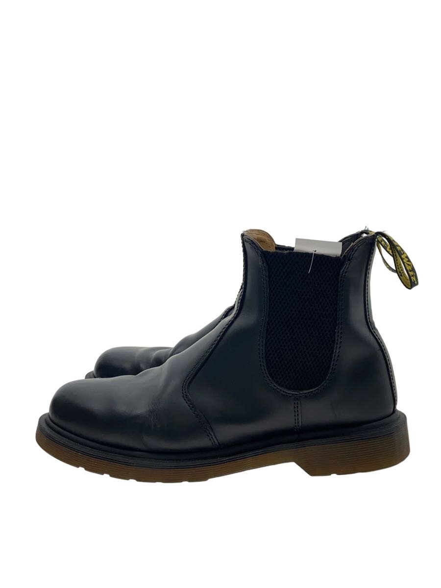 【中古】Dr.Martens◆サイドゴアチェルシーブーツ/US8/BLK/レザー/AW004//【シューズ】