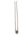 【中古】COACH◆ネックレス/--/GLD/トップ有/レディース【服飾雑貨他】