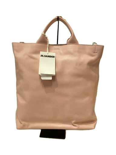 【中古】JIL SANDER◆トートバッグ/牛革/ピンク/無地/J27WC0001【バッグ】 【中古】JIL SANDER◆トートバッグ/牛革/ピンク/無地/J27WC0001【バッグ】