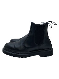 【中古】Dr.Martens◆サイドゴアブーツ/UK7/BLK/レザー/2976 MONO【シューズ】