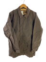 【中古】Timberland◆ジャケット/L/コットン/グレー/無地/オイルドジャケット/00s【メンズウェア】
