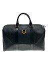【中古】Christian Dior◆OLD/トロッター/ボストンバッグ/PVC/BLK/総柄【バッグ】