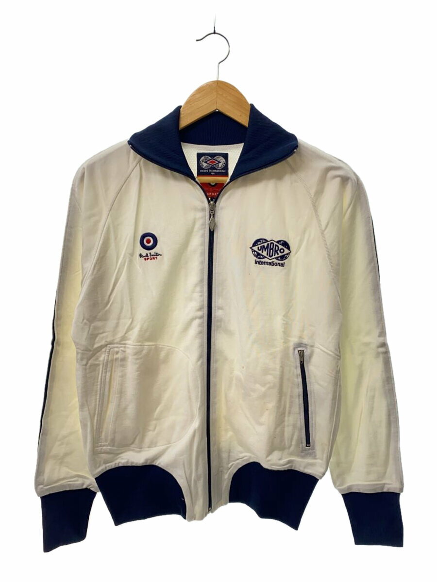 【中古】Paul Smith SPORTS◆ジャケット/S/レーヨン/ホワイト/無地/RNBPS4201//【メンズウェア】