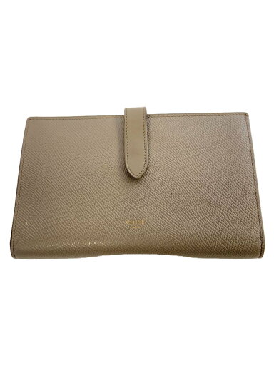 【中古】CELINE◆2つ折り財布/ミディアムストラップ/レザー//レディース【服飾雑貨他】 【中古】CELINE◆2つ折り財布/ミディアムストラップ/レザー//レディース【服飾雑貨他】