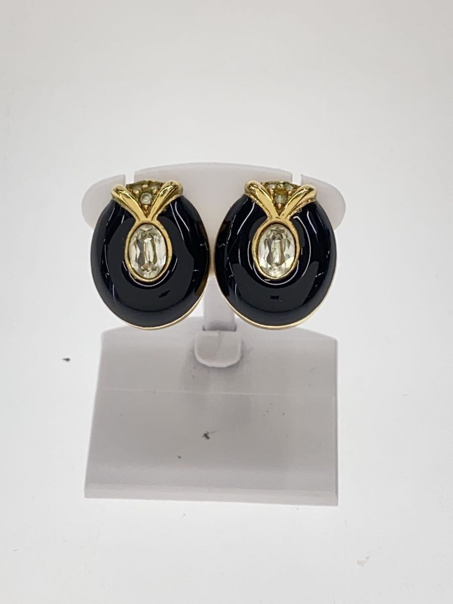 Other - 【中古】Christian Dior◆イヤリング/--/BLK/レディース//【服飾雑貨他】