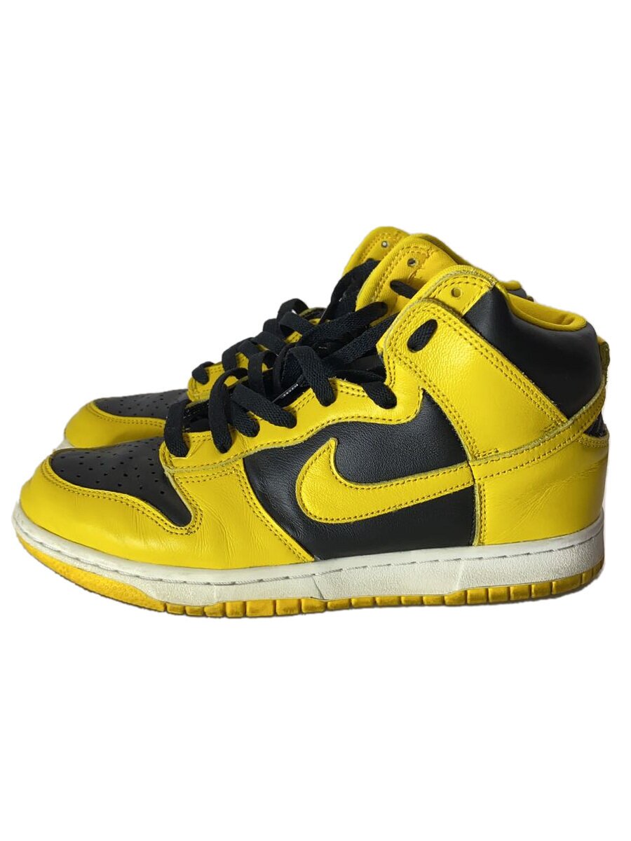 NIKE◆CZ8149-002/DUNK HIGH SP_Black/Varsity Maize/ダンク ハイ SP/26cm