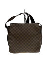 【中古】LOUIS VUITTON◆バスティーユ_ダミエ・エベヌ_BRW/PVC/BRW/ホツレ・角擦れ・使用感有【バッグ】(4)