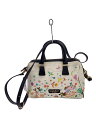 【中古】Samantha Thavasa Petit Choice◆2WAY/×ディズニー/xCATO FRIEND/ハンドバッグ/--/WHT/総柄【バッグ】(4)