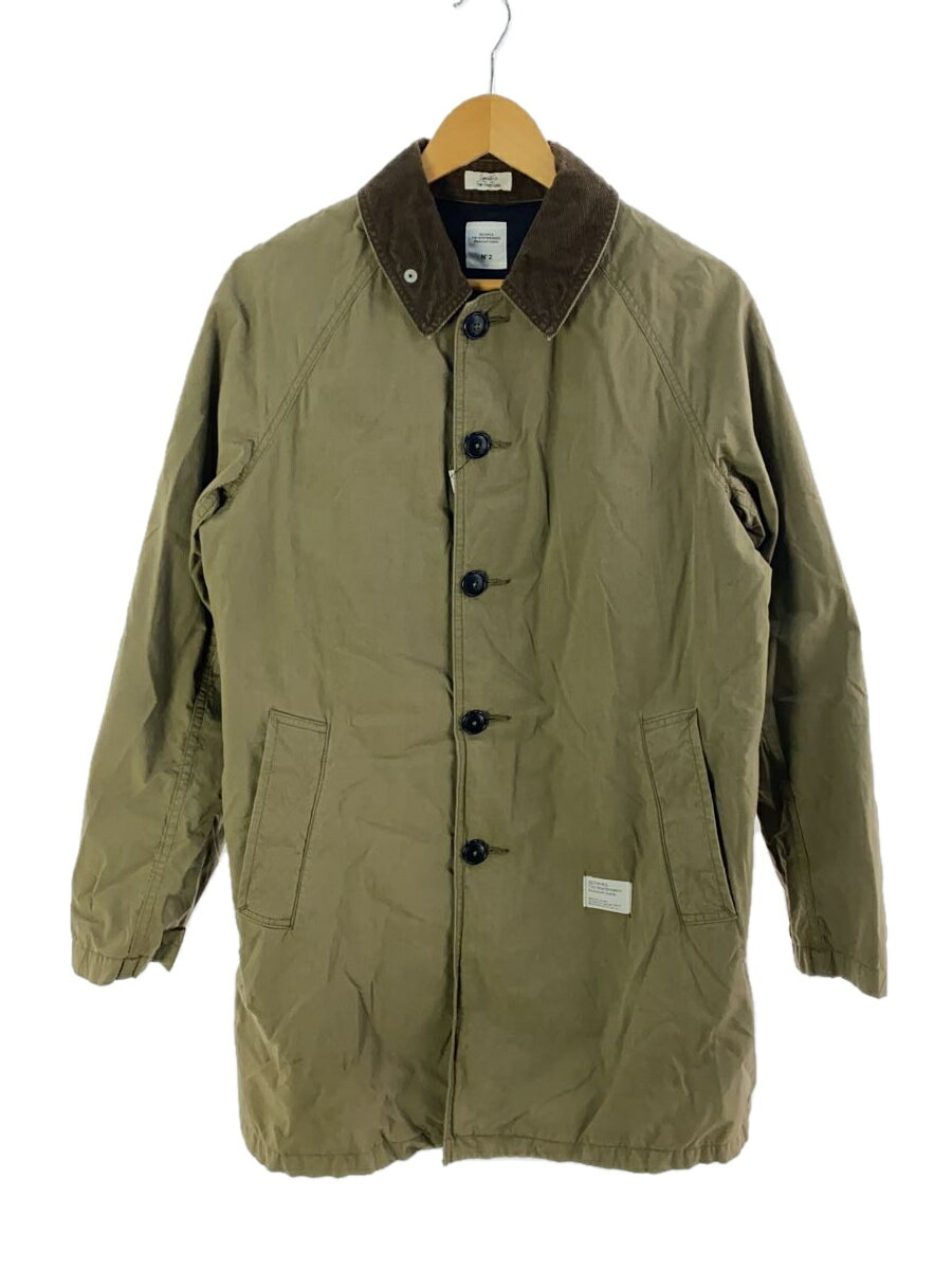 【中古】BEDWIN THE HEARTBREAKERS◆WEATHER SOUTIEN COLLAR COAT/--/コットン/BRW【メンズウェア】