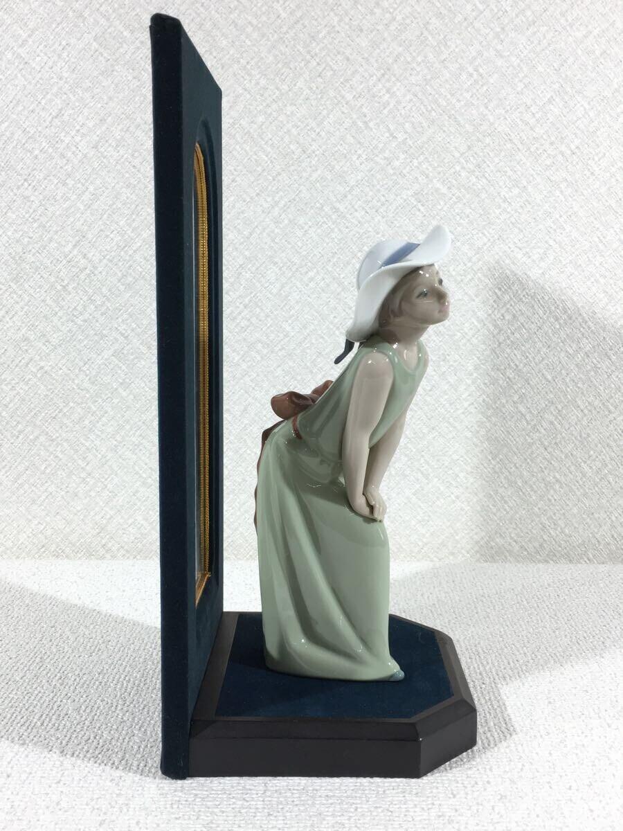【中古】Lladro◆リヤドロ/インテリア雑貨/GRN/5009/鏡の前で/若草色の少女【インテリア小物・日用雑貨】 [2]