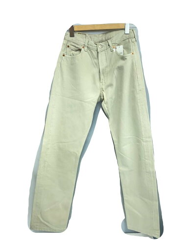 【中古】Levi’s◆501/90s/ブーツカットパンツ/30/コットン/CRM/ボタン裏295//【メンズウェア】 【中古】Levi’s◆501/90s/ブーツカットパンツ/30/コットン/CRM/ボタン裏295//【メンズウェア】
