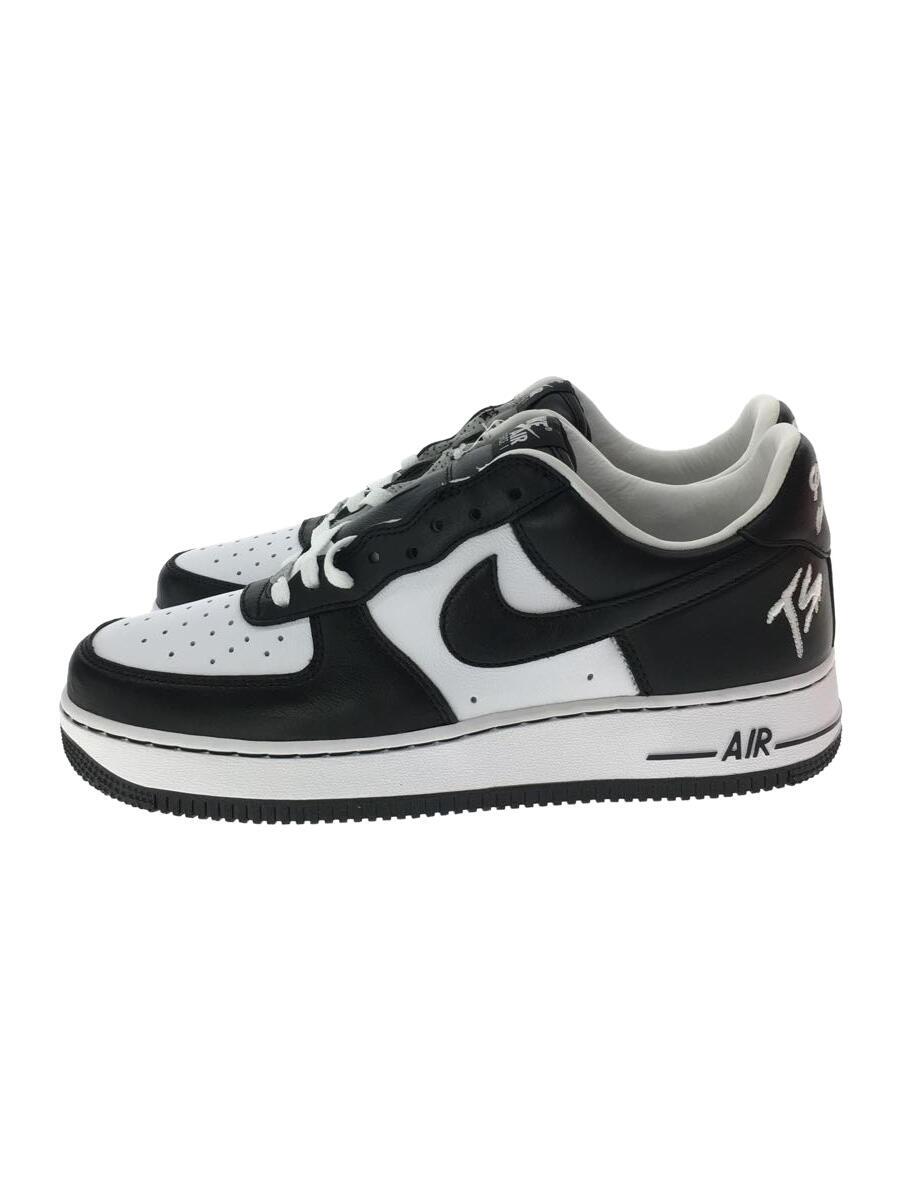 【中古】NIKE◆×Terror Squad/AIR FORCE 1 LOW QS TS/27.5cm/FJ5756-100/ブラック【シューズ】