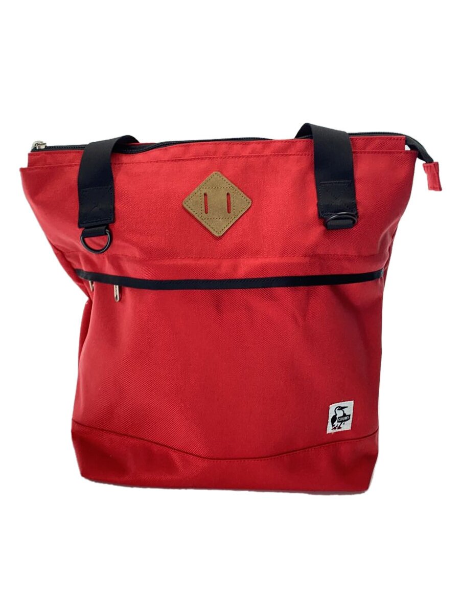 【中古】CHUMS◆スプルースジップトップトートバッグ/ナイロン/CH60-2898/SPRUCE ZIP TOP TOTE【バッグ】