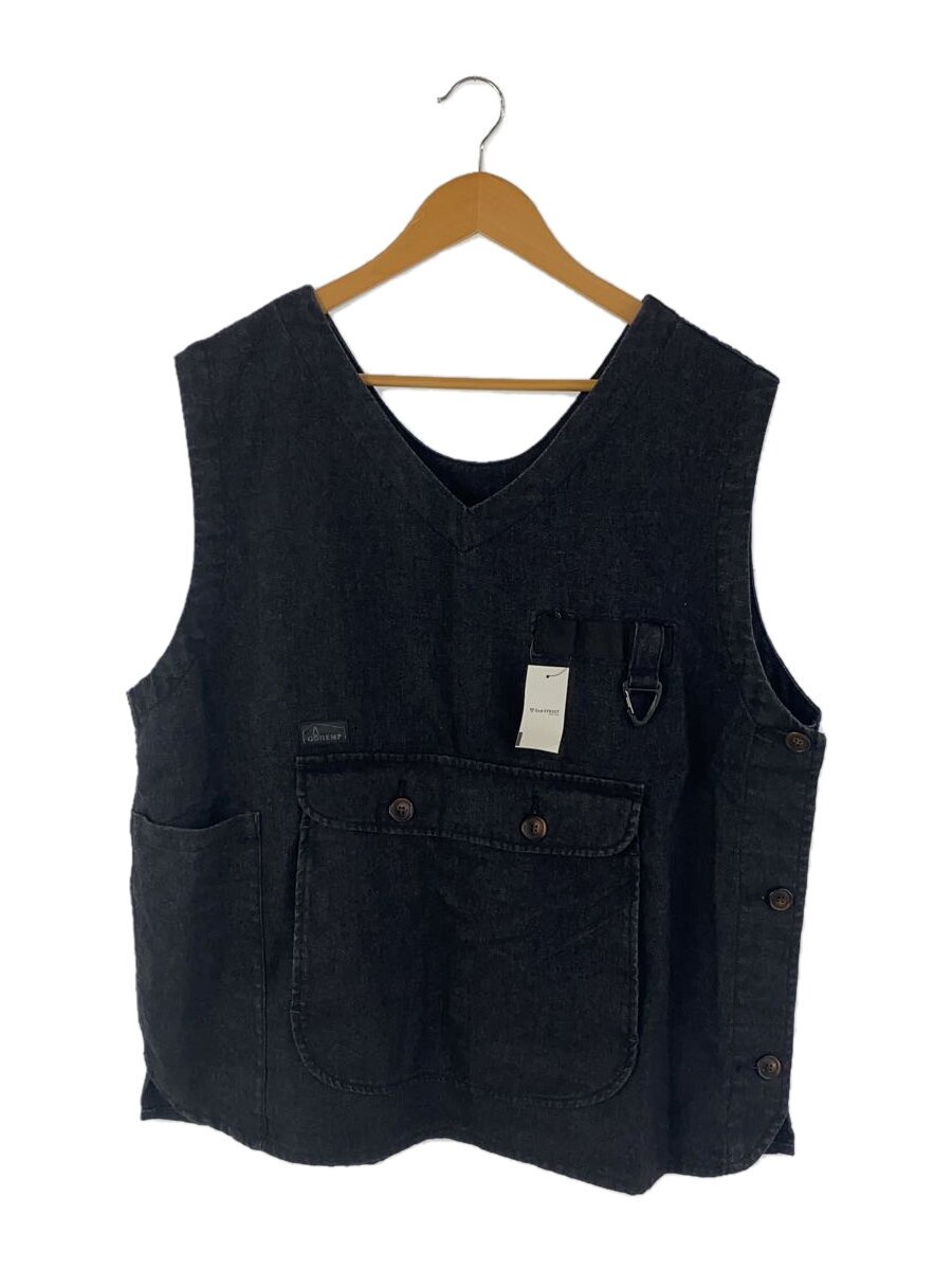 【中古】GO HEMP◆ベスト/--/--/GRY//【メンズウェア】