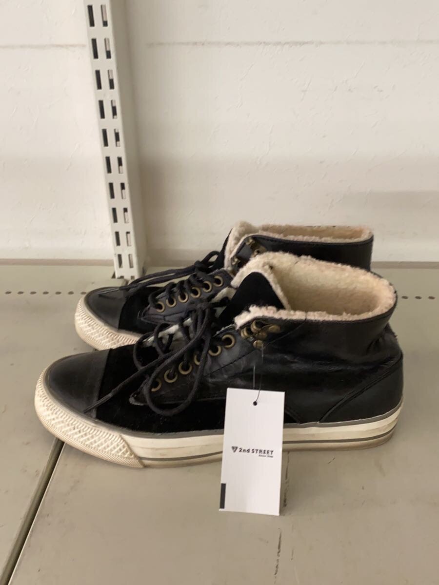 【中古】DIESEL◆ハイカットスニーカー/23cm/BLK【シューズ】