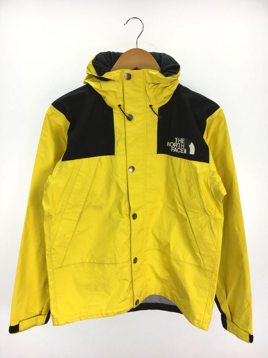 【中古】THE NORTH FACE◆マウンテンレインテックスジャケット/マウンテンパーカ/S/ナイロン/イエロー/NP11501//【メンズウェア】