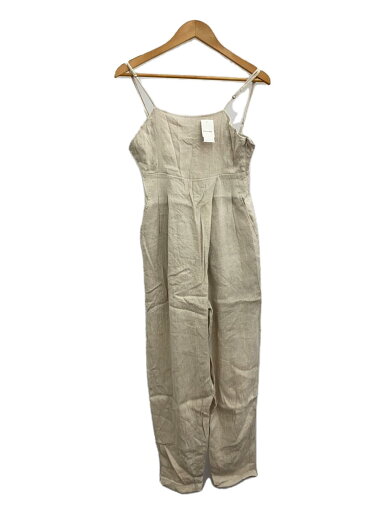 【中古】LEINWANDE◆Belted Linen Jumpsuits/オールインワン/S/リネン/BEG/0218010901【レディースウェア】 【中古】LEINWANDE◆Belted Linen Jumpsuits/オールインワン/S/リネン/BEG/0218010901【レディースウェア】