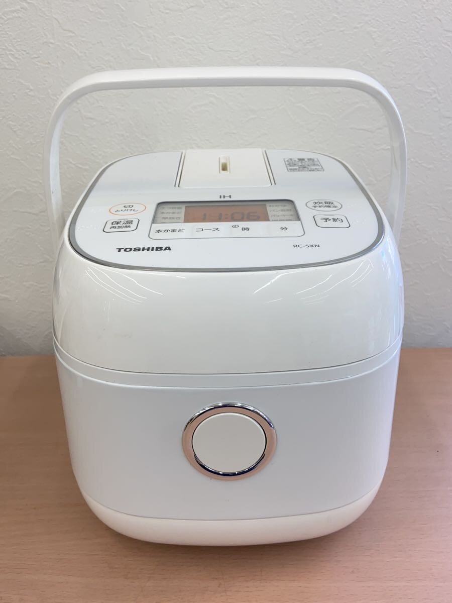 TOSHIBA RC-5XN 炊飯器 ホワイト 楽天市場】炊飯器 東芝 rc－5xnの通販