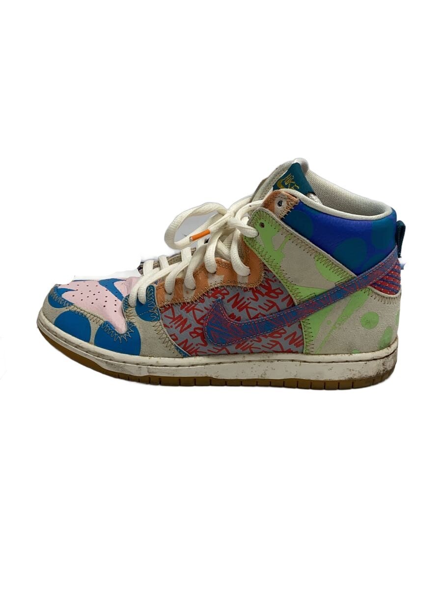 NIKE◆SB ZOOM DUNK HIGH PREM/ズームダンクハイプレミアム/マルチカラー/918321-381/27//