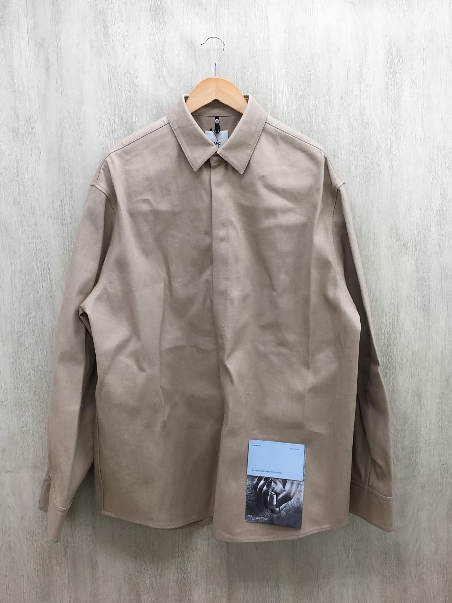 【中古】OAMC(OVER ALL MASTER CLOTH)◆コート/L/コットン/オーエーエムシー/OR240900/TOTEM SHIRTS/ベージュ【メンズウェア】